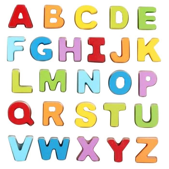 2PCS Puzzle Alphabet en Bois Education Préscolaire Jouet Cognitif - 30 x 22  x 2 cm Footful - Cdiscount Jeux - Jouets