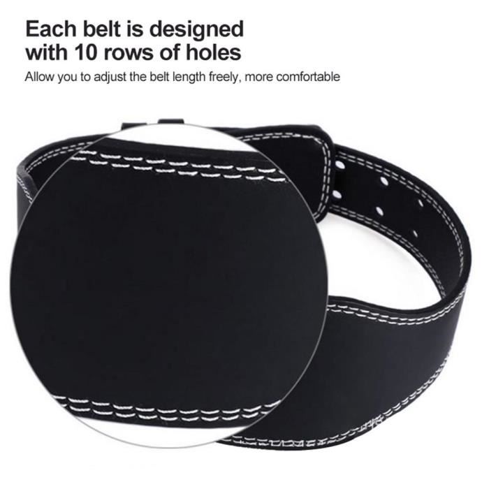 Ceinture de Musculation en PVC pour Hommes Femmes VGEBY