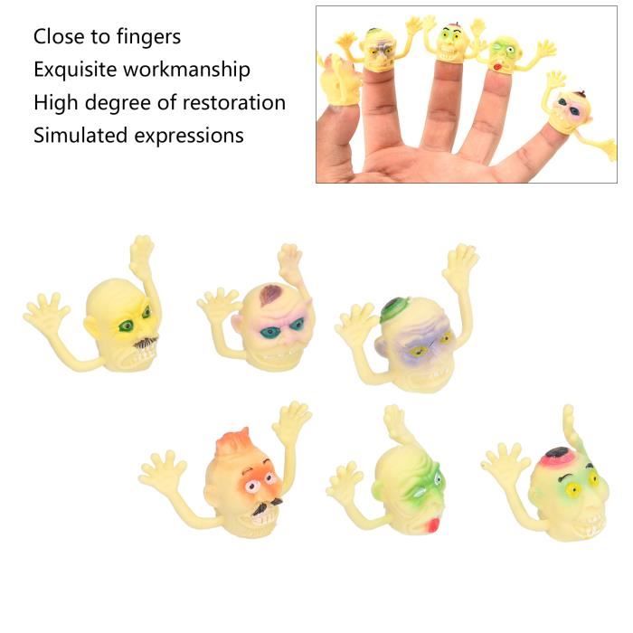 VINGVO marionnettes à doigt de monstres Mini marionnettes à doigt