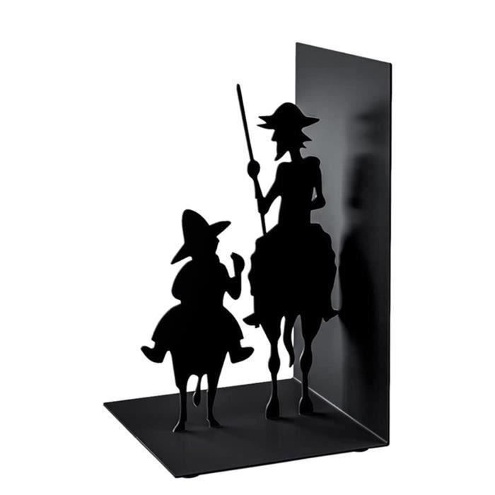 Serre-livres Pour étagères – Séparateur De Livres En Métal Base Antidérapante Noir