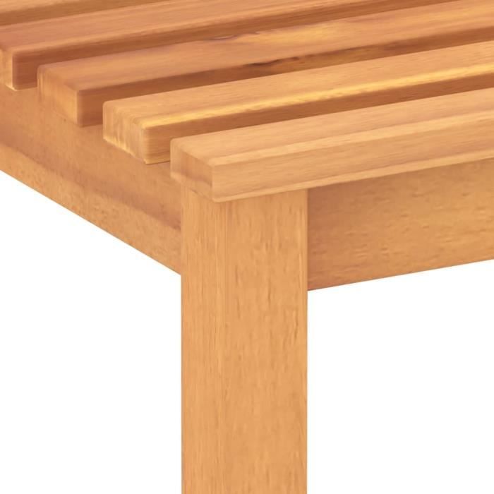 rho - mobilier de jardin - banc de jardin 180 cm bois de teck solide - haute qualite - dx02306
