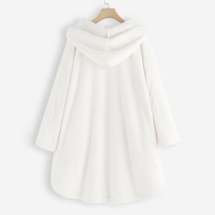 Veste Polaire Femme – Manteau D'intérieur Doux Et Chaud – Idéal Pour La Maison, Sorties Décontractées Ou Couchage Confortable