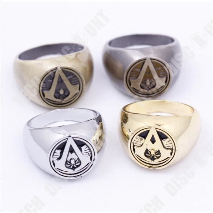 TD® Bague chevaillière en acier avec alliage européen et américain