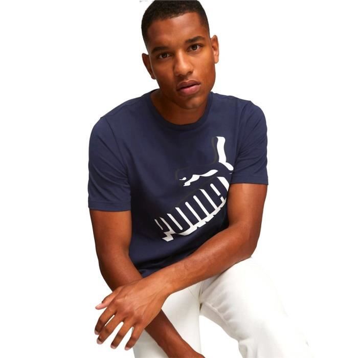 T shirt sales puma bleu