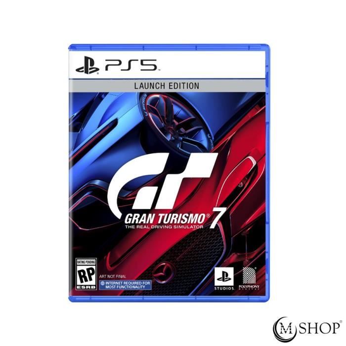 Console PlayStation 5 + Manette sans fil PlayStation5 DualSense Rouge  cosmique + Gran Turismo 7 (PS5) 