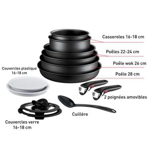 Set De Casseroles Tefal Ingenio – électrique, Gaz – Occasion