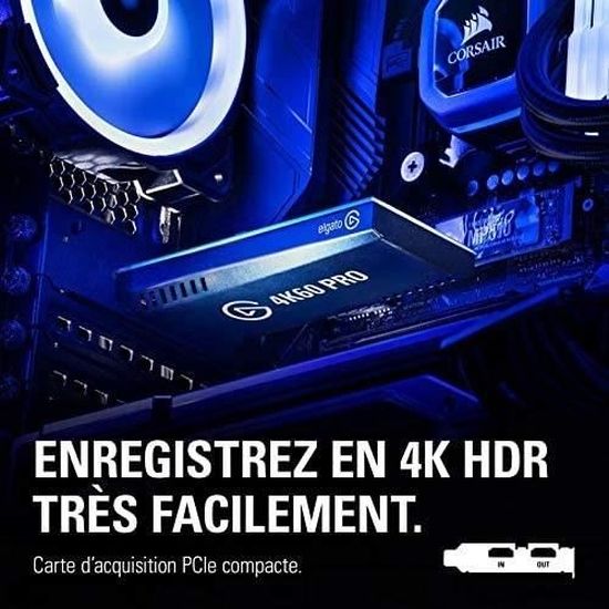 ELGATO Streaming Game Capture 4K60 Pro MK.2 10GAS9901 Cdiscount Informatique