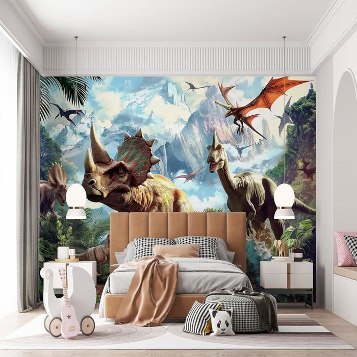 Papier Peint Panoramique Dinosaurenull