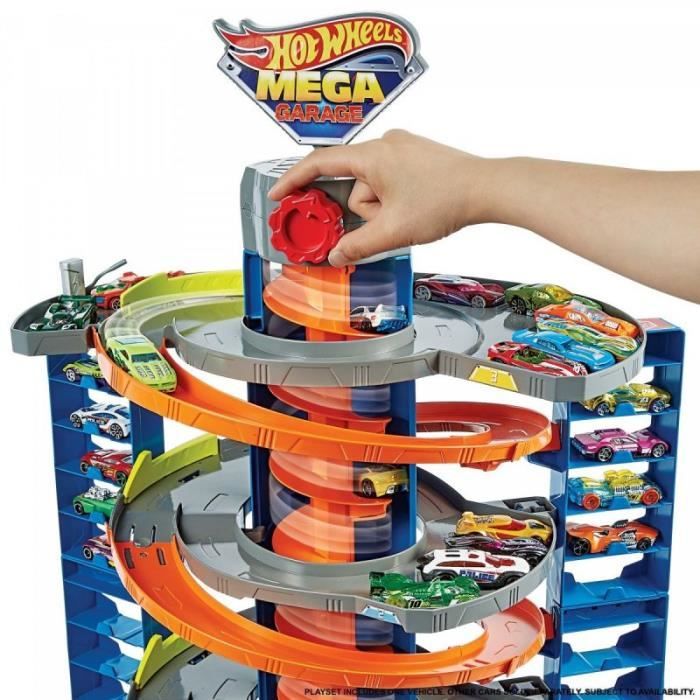 Garage hot wheels dinosaure - Cdiscount