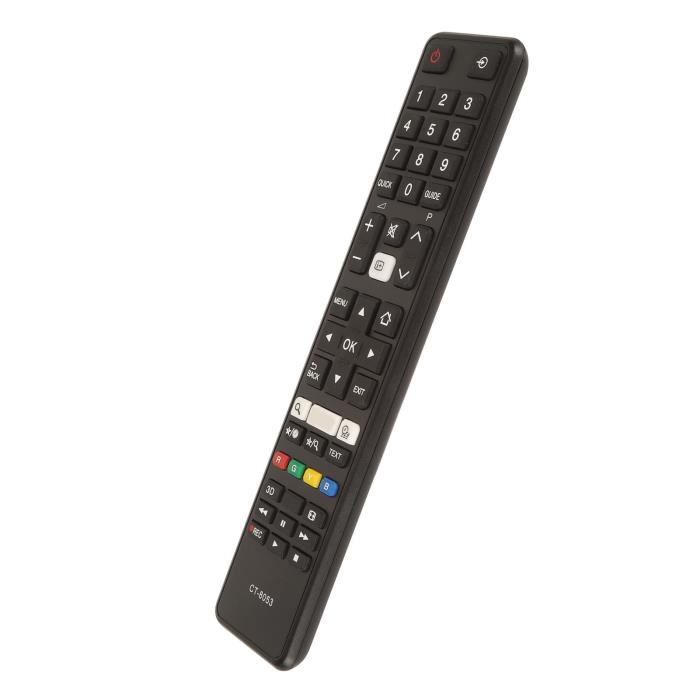 Télécommande Générique De Remplacement Pour Téléviseur Toshiba CT-8053 / CT8053 - Noire - Neuf