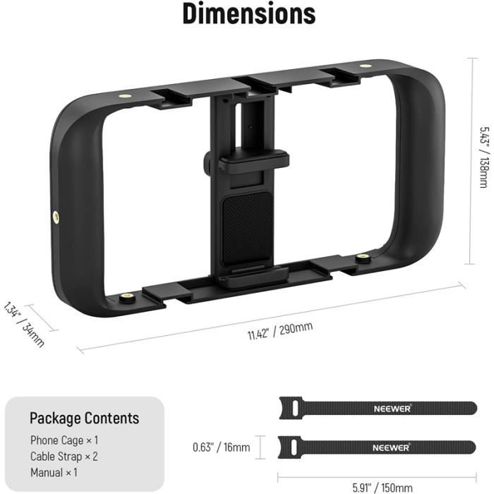 Cage Per Fotocamera NEEWER Z9 - In Lega Alluminio Per Nikon Z9 Con Accessori - Foto 5