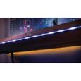 ELGATO - Streaming - Light Strip Extension - LED RGBWW sans Scintillement, 2 000 lumens, 16M de Couleurs, Blanc Chaud ou Froid (10LA-4