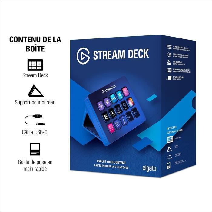 Clavier Elgato Stream Deck MK2 - 15 touches LCD personnalisables