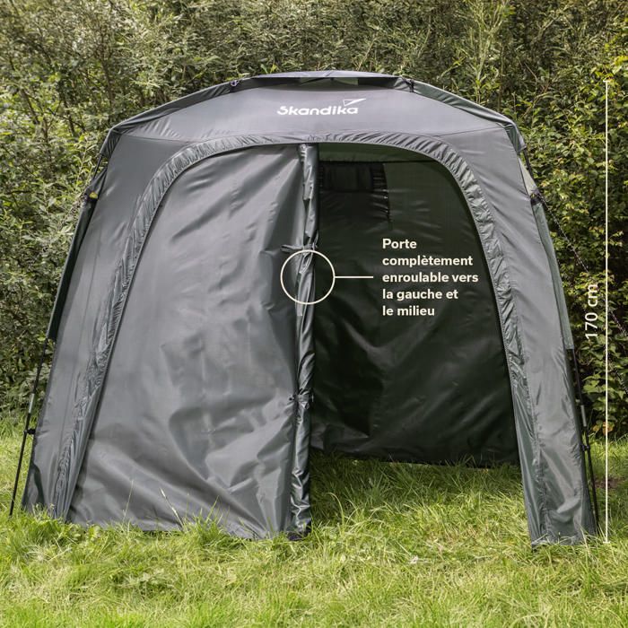 Tente De Rangement Extérieure 9 étagères - Spacieuse, Légère, En Toile Oxford, Pour Camping, Jardin