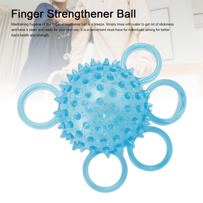 Lot De 2 Balles De Préhension Alipis – PU Et Silicone, Antidérapantes, 10 Lb Et 20 Lb, Pour Rééducation, Musculation, Renforcement Des Doigts Et Avant-bras