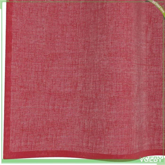 Rideaux Rouges Bordeaux Clair Rideaux en voile - Rouge bordeaux - 140 x 260 cm - 2 pcs - Passe ...