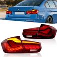2 FEUX ARRIERE LED 3D LOOK M4 CS POUR BMW SERIE 3 F30 DE 11/2011 A 2018-0