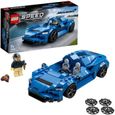 LEGO® 76902 Speed Champions McLaren Elva jouet voiture de course, objet de collection pour enfants de 7 ans et plus-0