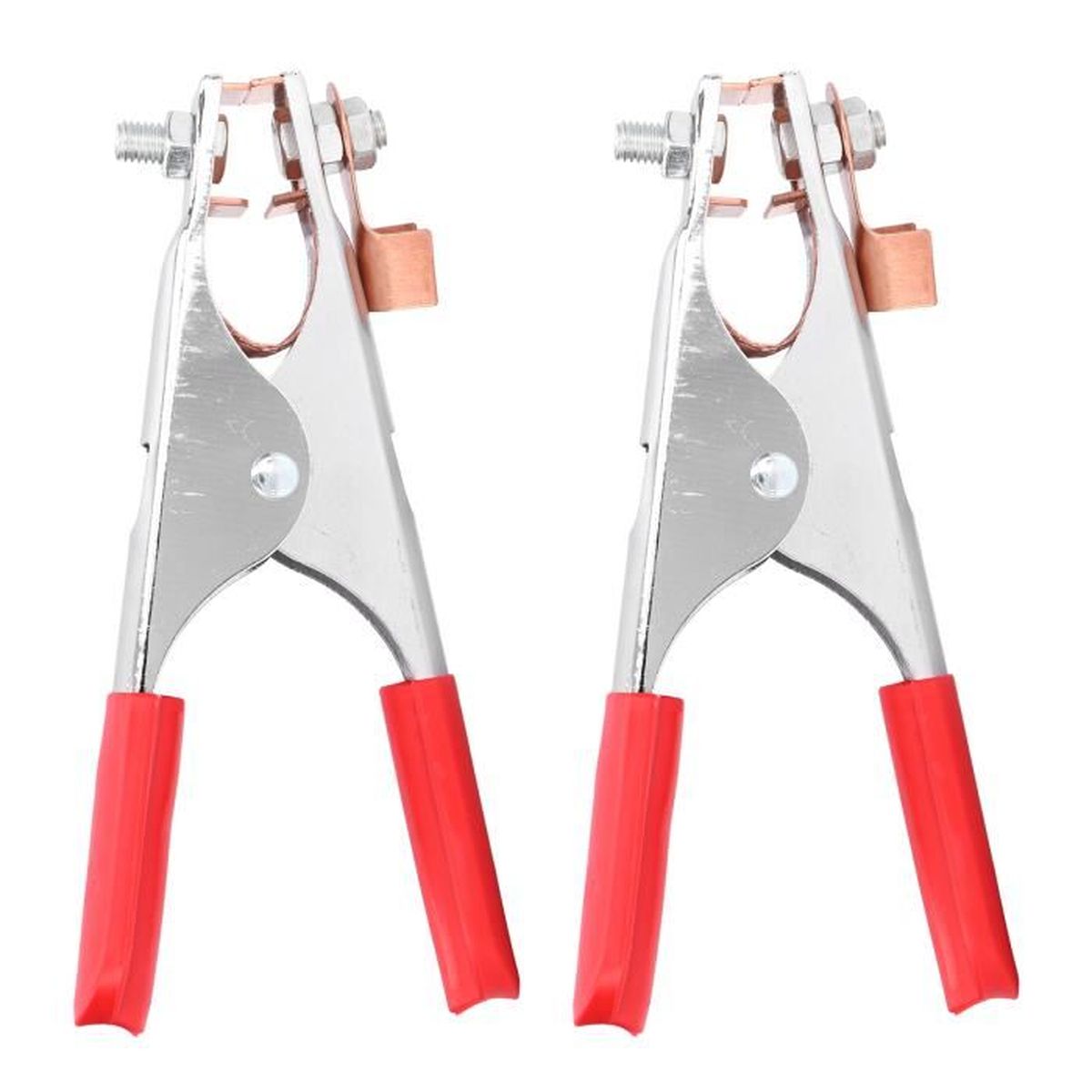 Pince De Masse Pour Soudure 500A - Fer Et Laiton - Conductivité Optimale - Professionnelle Et Durable
