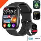 OEM Montre Connectée Homme - avec Appel Bluetooth 5,3 - Ecran HD 1,83" - Étanche IP68 - Alexa - Sport/SpO2/Sommeil pour Samsung iPhone
