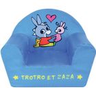 GALLIMARD Trotro et Zaza Fauteuil Club en Mousse pour Enfant