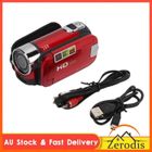 V BESTLIFE Caméscope vidéo de poche Caméra vidéo Caméscope Full HD 1080P 16MP Caméra enregistreur 270 ° optique numerique Noir Rouge