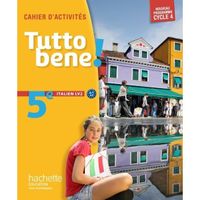 Italien LV2 5e cycle 4 Tutto bene ! Cahier d'activités, Edition 2016