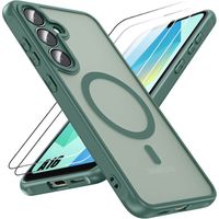 Coque de protection - BOOLING - Samsung Galaxy A16 4G/5G - Vert Nuit - Antichoc - 2 Verres Trempés