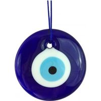 Œil turc / Œil bleu en verre : Amulette Porte-Bonheur Bleu