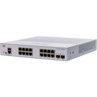 Cisco Commutateur administrable Business CBS350-16T-2G | 16 Ports GE | SFP 2 x 1G | Garantie Limitee a Vie (CBS350-16T-2G)