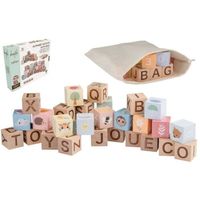 Jouéco - Cubes Alphabet en bois