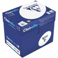 Caisse de 5 ramettes de papier Clairalfa - CLAIREFONTAINE - A4 - 80g