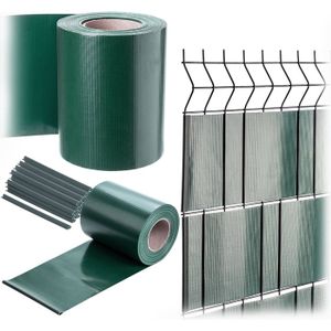 Lot De 40 Clips De Fixation PVC Gris Pour Bandes Brise-Vue - Installation Facile Sur Clôture Double Fil