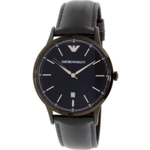 armani cuir noir