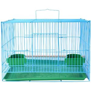 Petite Cage rectangulaire en fil de fer pour petits oiseaux et