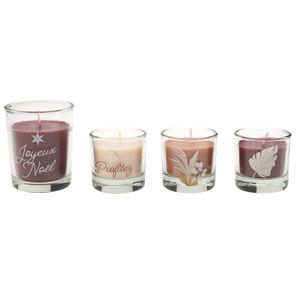 Calendrier De L'Avent Décoratif 24 Ornements Parfums De Luxe - Pendentifs Acrylique 2D Sans Parfum - Décoration Sapin Noël - Cadeau Pour Femmes