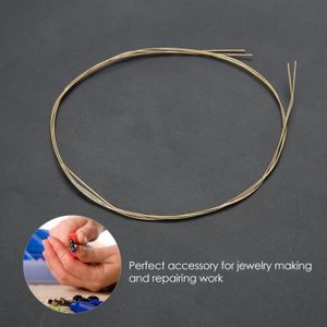 pour la Fabrication de Bijoux matériel de Bijouterie matériaux fabriqués à la Main Tige de Soudure de 1,2 mm de diamètre Zunate Fil à souder 3 pièces