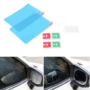 Acheter Fonken 2 pièces/ensemble accessoires de voiture imperméables miroir  de voiture fenêtre Film transparent Membrane Anti-buée Anti-éblouissement  autocollant étanche sécurité de conduite