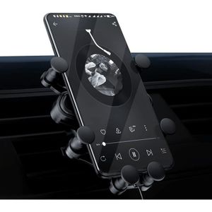 FIXATION - SUPPORT Support Téléphone Voiture Multifonctionnel, Universel Rotation 360° Support Smartphone Voiture Ventilation, Navigation Univer[u1123]