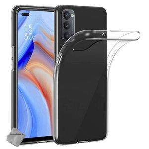 Coque Silicone TPU Noire Pour Oppo Reno 4 Pro 5G - Little Boutik, Neuve Sous Blister