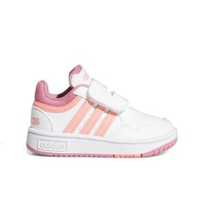 BASKET MULTISPORT Chaussures pour Bébé et Petit enfant - Adidas - Hoops 3.0 Cf I - Blanc
