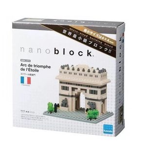 ASSEMBLAGE CONSTRUCTION Nanoblock - NBH-075 - L'arc de Triomphe - 480 pièc