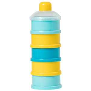 Felly Doseur de Lait Bébé Boîte Doseuse de Lait en Poudre 3 Compartiments Sans BPA 