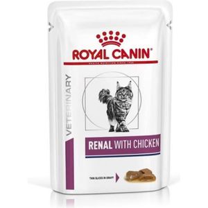 CROQUETTES Royal Canin Veterinary diet cat renal poulet mousse Royal Canin Veterinary Diet