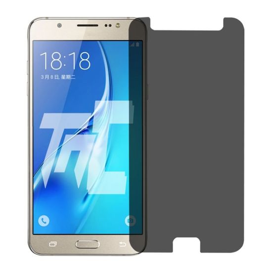 Protège écran TM CONCEPT Verre trempé pour iPhone 16 - Noir