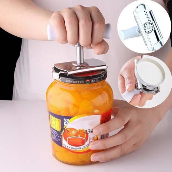 Aide Ouverture Pots Personnes âgées Ouvre-bocal Réglable Pour Personnes Âgées Ou Mains Faibles - Mécanisme Easy Grip (Vert) | Idéal Arthrite Aide Main Faible Cuisine