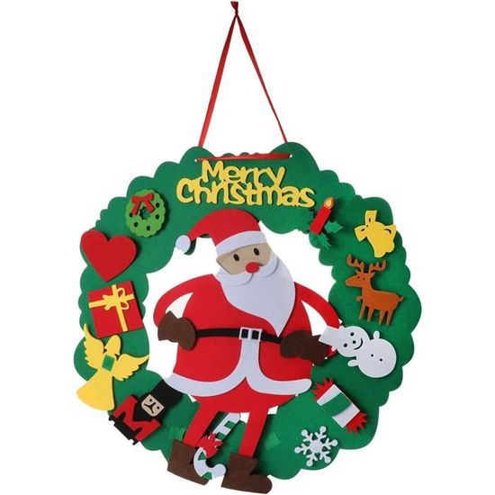 Feutre de Noël Bricolage de Noël Bricolage Guirlande Bricolage