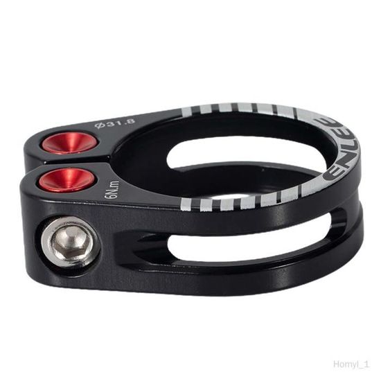 Pince de selle noire 28.6 mm URSUS