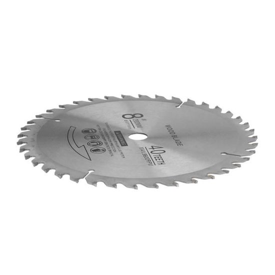 Lame De Scie À Bois Lame De Scie Circulaire À Pointe De Carbure 160 Mm