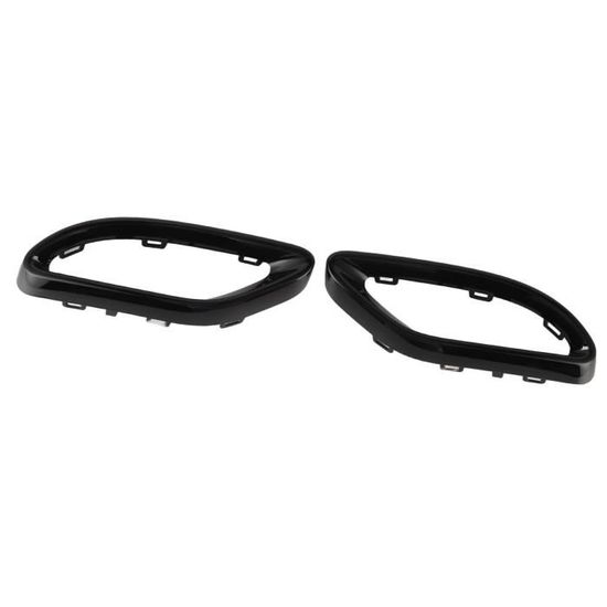 Garnitures D'embout D'échappement Chromées Aramox - Pour Mercedes Classe A/B/C/E/GLC/CLS - Référence OEM 2058852221/2058852321 - 2